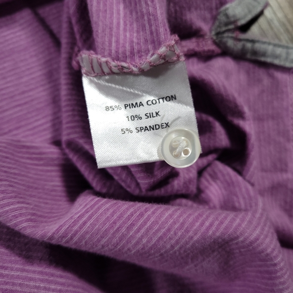 Peter Millar Crown Soft Blend Striped Polo Shirt Golf, XL - Picture 5 of 6